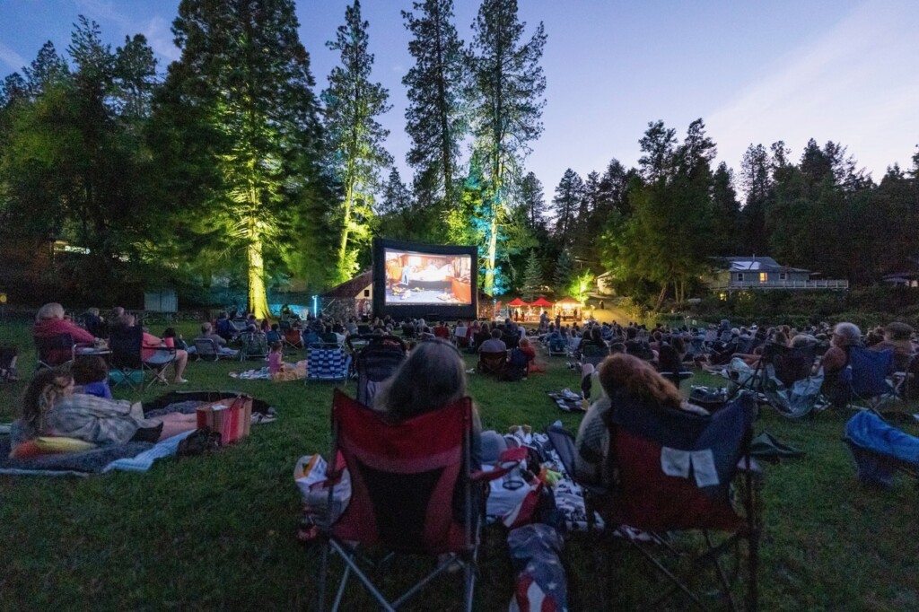 Nevada City's Outdoor Movies Under the Pines