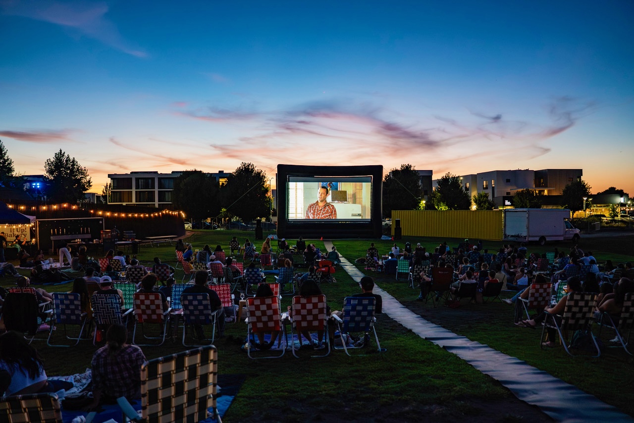 Drakes Barnflix outdoor movie nights in West Sacramento