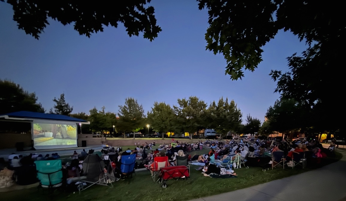Rancho Cordova's outdoor Friday Moonlight Movie Nights